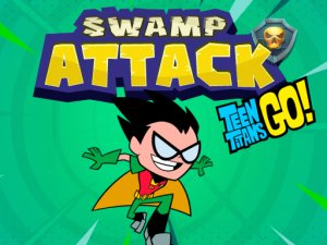 Teen Titans Go ! Swamp Attack Online Game