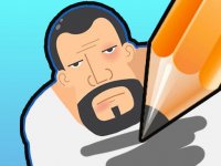 Sketch The Person Puzzle Game