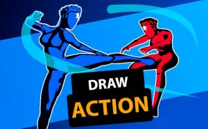 Draw Action: Sketch & Fight Online Game - Action Game