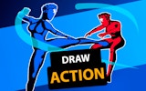 Draw Action: Sketch & Fight Online Game - Action Game
