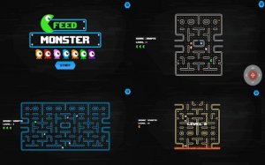 Maze Dot Eater Puzzle Arcade