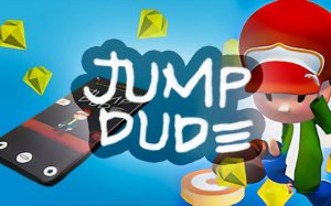 Jump Dude: Slippery Track Challenge - Reflex Platformer Online Game Arcade Game