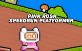 Pink Rush Speedrun Platformer Game Arcade Game