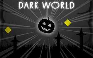 Pumpkin In A Dark World Arcade Game