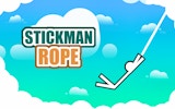 Stickman Rope: Hook Swing Challenge Puzzle Game