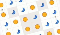 Tango by LinkedIn Puzzle Game Online - Logic Puzzle Game
