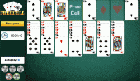 FreeCell Solitaire Classic Puzzle Game Online - Logic Card Game