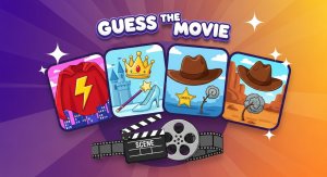 Guess the Movie Trivia Game Word Puzzle