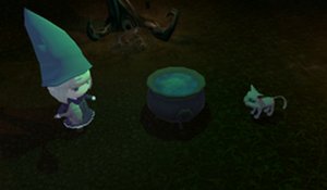 Scared y-Cat Halloween Adventure Game